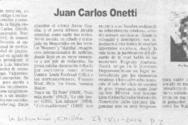 Juan Carlos Onetti. Juan Carlos Onetti.