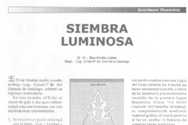 Siembra luminosa
