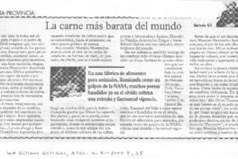 La carne más barata del mundo