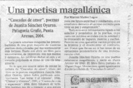 Una Poetisa magallánica