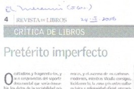 Préterito imperfecto Préterito imperfecto