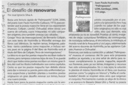 El desafío de renovarse El desafío de renovarse
