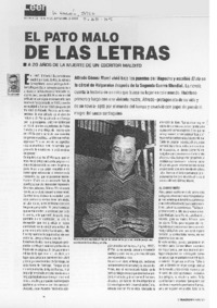 El Pato malo de las letras El Pato malo de las letras