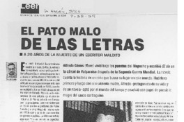 El Pato malo de las letras El Pato malo de las letras