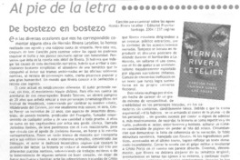 De bostezo en bostezo De bostezo en bostezo