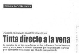 Tinta directo a la vena Tinta directo a la vena