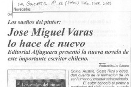 José Miguel Varas lo hace de nuevo José Miguel Varas lo hace de nuevo