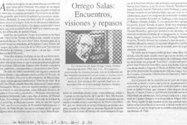 Orrego Salas: encuentros, visiones y repasos Orrego Salas: encuentros, visiones y repasos