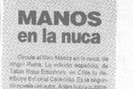 Manos en la nuca Manos en la nuca