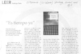 "Es tiempo ya" "Es tiempo ya"