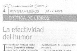 La efectividad del humor La efectividad del humor