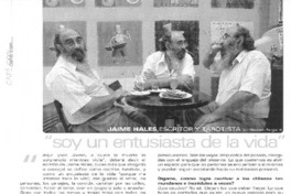 "Soy una entusiasta de la vida" "Soy una entusiasta de la vida"