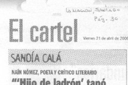 "Hijo de ladrón tapó la obra de Manuel Rojas" [entrevista]