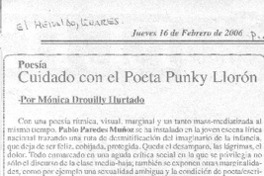 Cuidado con el poeta punky llorón Cuidado con el poeta punky llorón