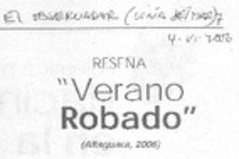 Verano robado Verano robado