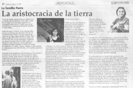 La Aristocracia de la tierra La Aristocracia de la tierra