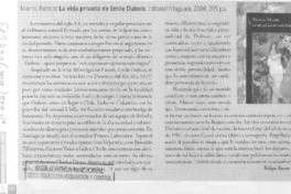 La vida privada de Emile Dubois La vida privada de Emile Dubois
