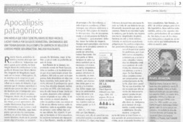 Apocalipsis patagónico Apocalipsis patagónico