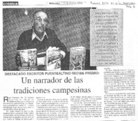 Un Narrador de las tradiciones campesinas Un Narrador de las tradiciones campesinas