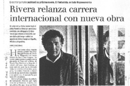 Rivera relanza carrera internacional con nueva obra Rivera relanza carrera internacional con nueva obra
