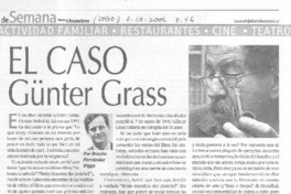 El caso Günter Grass El caso Günter Grass