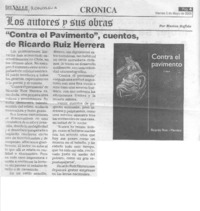 Contra el pavimento Contra el pavimento