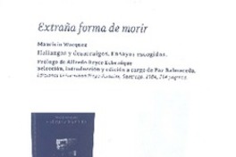 Extraña forma de morir Extraña forma de morir
