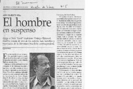 El hombre en suspenso El hombre en suspenso