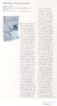 Chile no es-ni ha sido-una isla