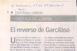 El reverso de Garcilaso El reverso de Garcilaso