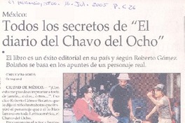 México : Todos los secretos de "El diario del Chavo del Ocho"