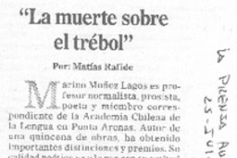 "La muerte sobre el trébol"