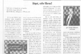 ¡Aquí sólo libros! ¡Aquí sólo libros!