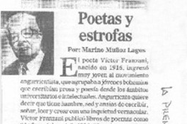 Poetas y estrofas Poetas y estrofas