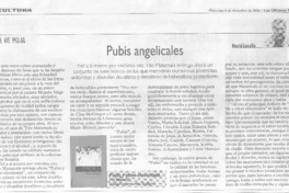 Pubis angelicales Pubis angelicales