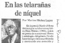 En las telarañas de níquel