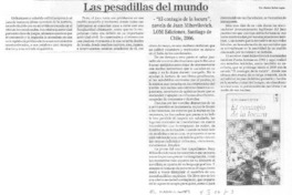 Las pesadillas del mundo Las pesadillas del mundo