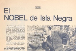 El Nobel de Isla Negra (entrevista) El Nobel de Isla Negra (entrevista)