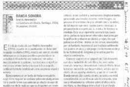 Banda sonora