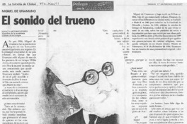El sonido del trueno (entrevista) El sonido del trueno (entrevista)