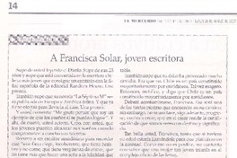 Solar, Francisca