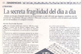La secreta fragilidad del día a día