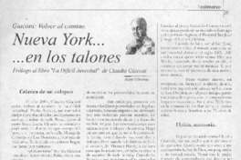 Nueva York... en los talones Nueva York... en los talones