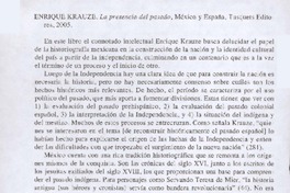 La presencia del pasado