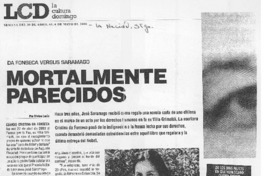 Mortalmente parecidos Mortalmente parecidos