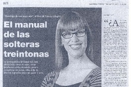 El manual de las solteronas treintonas (entrevista) El manual de las solteronas treintonas (entrevista)