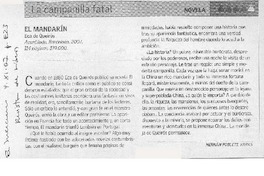 La campanilla fatal La campanilla fatal