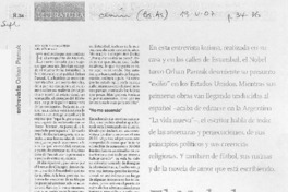 El Nobel rebelde (entrevista) El Nobel rebelde (entrevista)