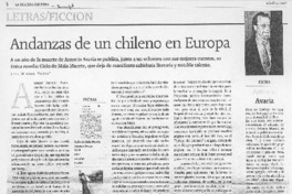 Andanzas de un chileno en Europa Andanzas de un chileno en Europa