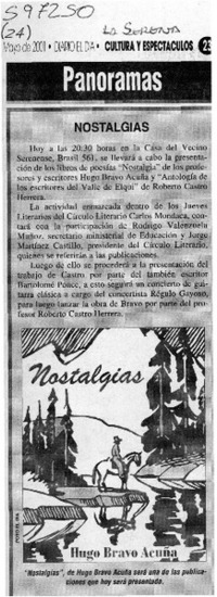 Nostalgias  [artículo]